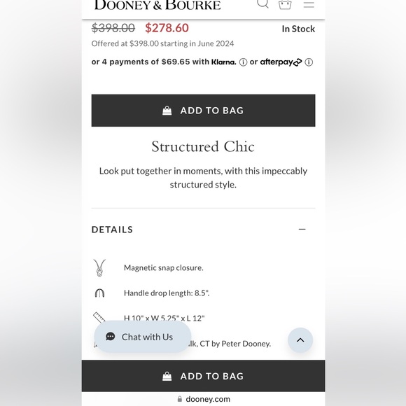 π NWT Dooney Bourke Russel tote orange - Picture 11 of 11